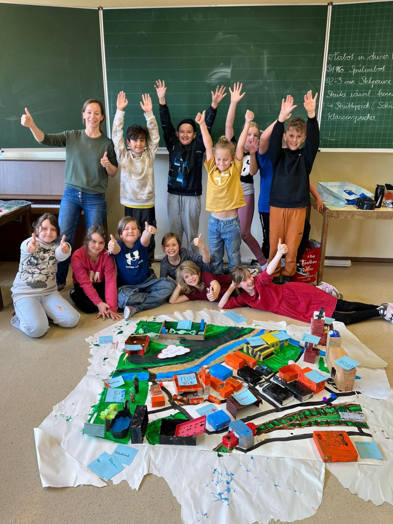 © Vanessa Kuen Kulturservice Wir bauen ein Dorf